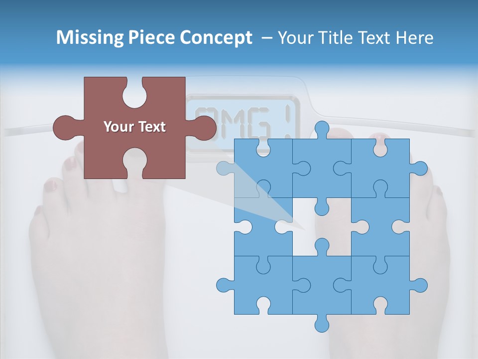 Female  Holding Hands PowerPoint Template