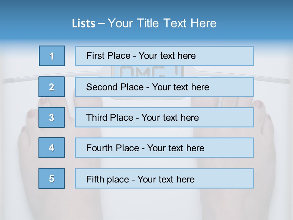 Female  Holding Hands PowerPoint Template
