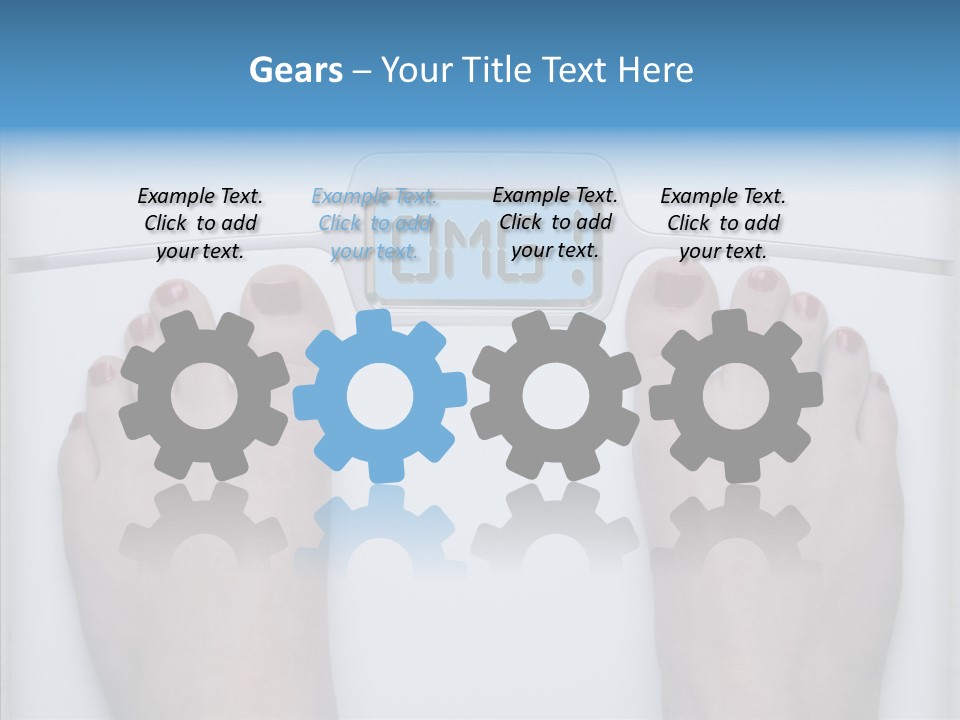 Female  Holding Hands PowerPoint Template