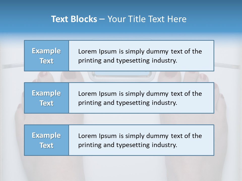 Female  Holding Hands PowerPoint Template