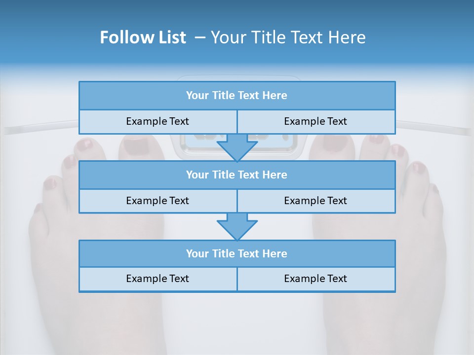 Female  Holding Hands PowerPoint Template