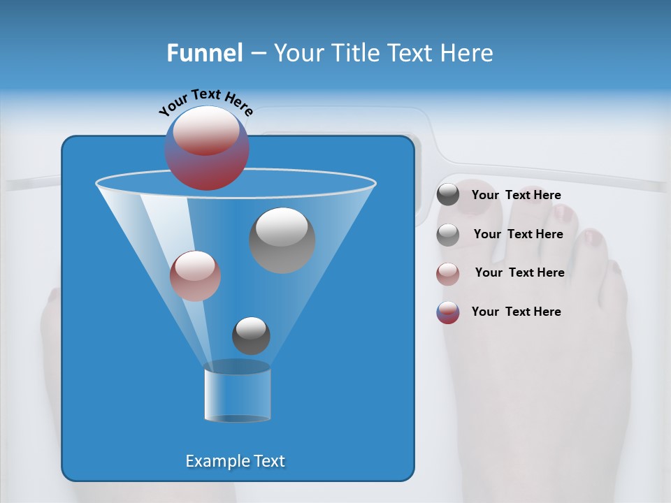 Female  Holding Hands PowerPoint Template