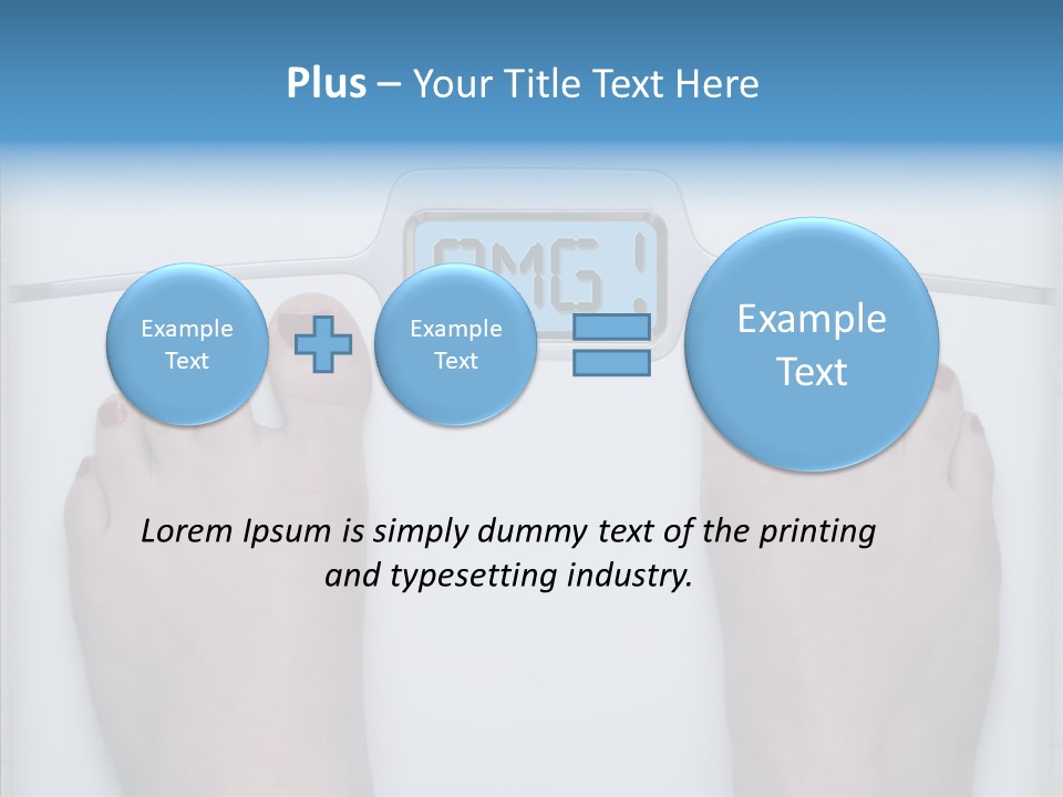 Female  Holding Hands PowerPoint Template