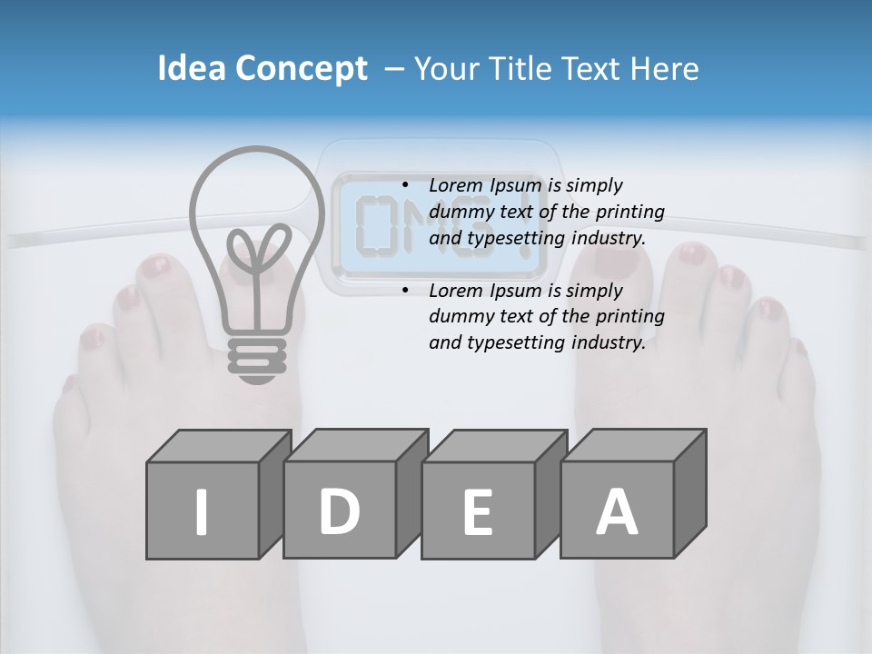 Female  Holding Hands PowerPoint Template