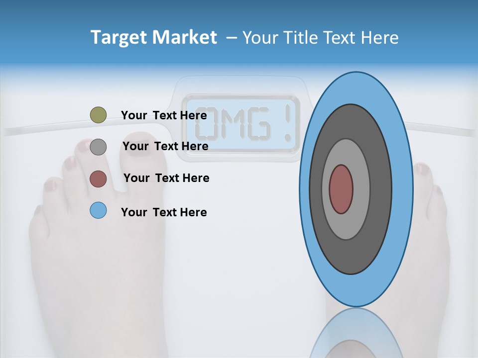 Female  Holding Hands PowerPoint Template