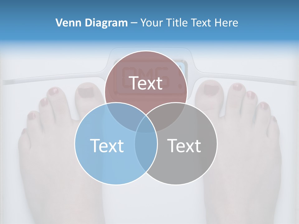 Female  Holding Hands PowerPoint Template