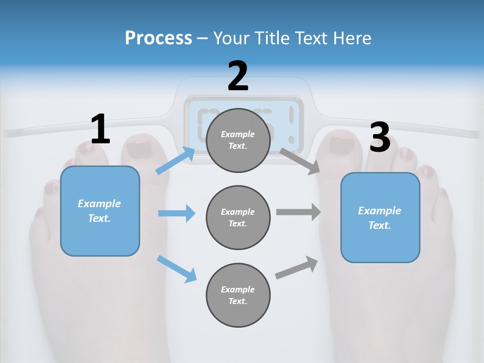 Female  Holding Hands PowerPoint Template