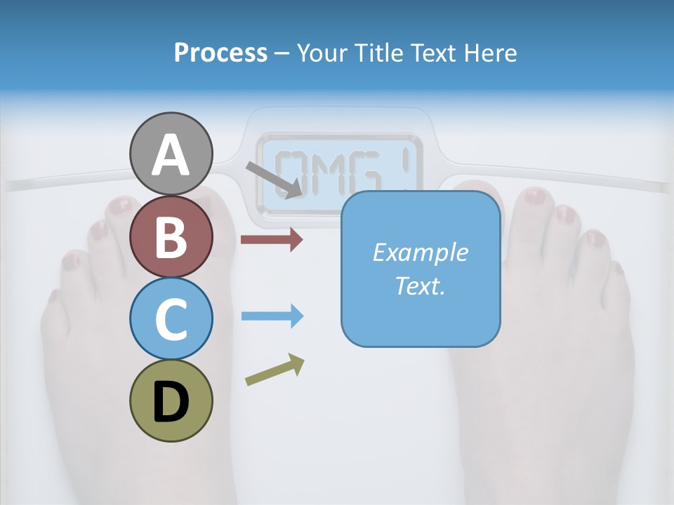 Female  Holding Hands PowerPoint Template