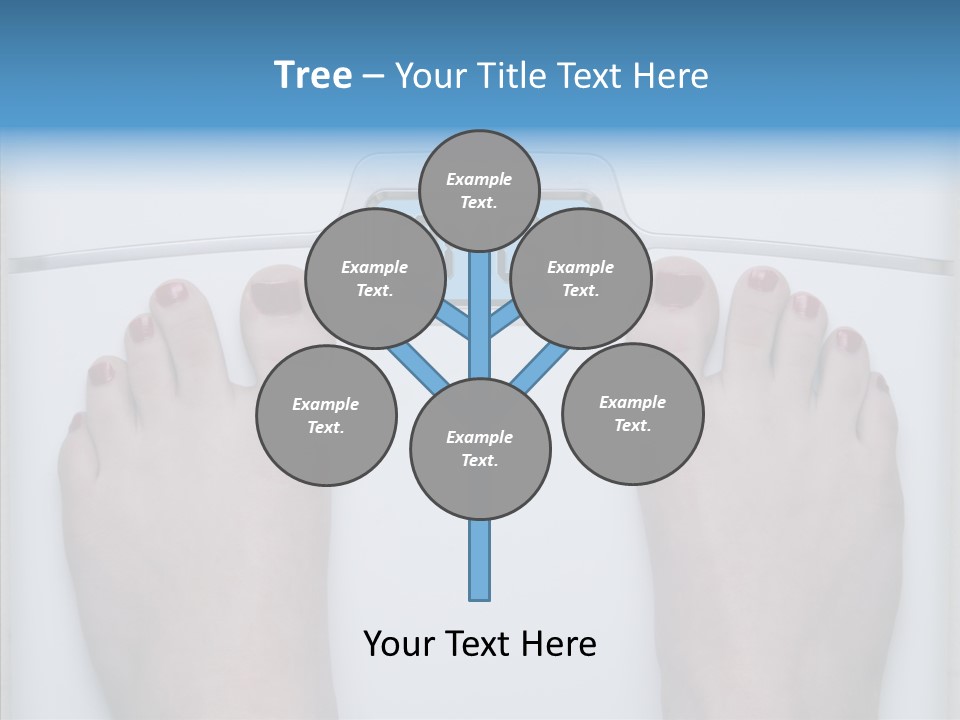 Female  Holding Hands PowerPoint Template