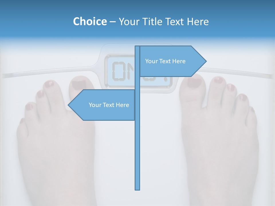 Female  Holding Hands PowerPoint Template