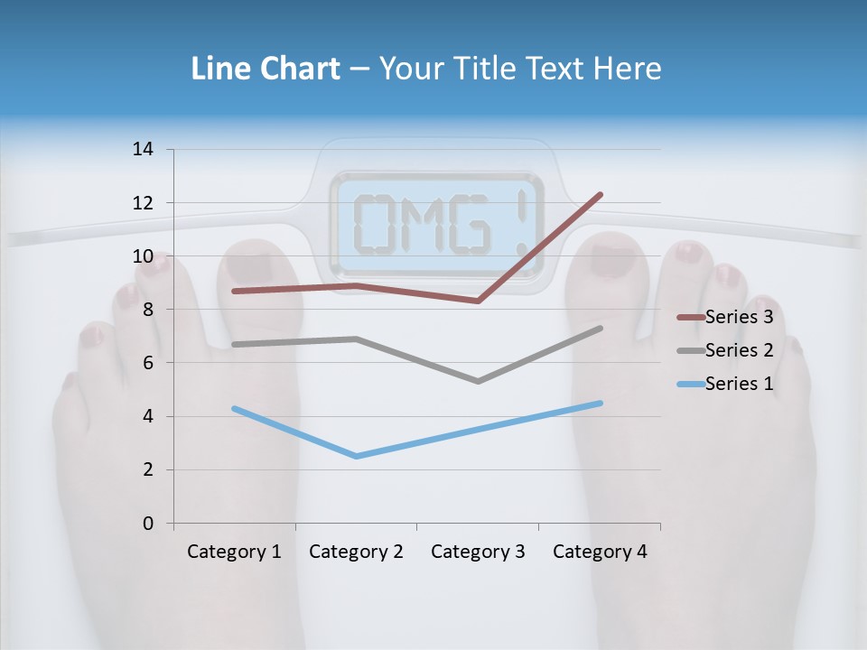 Female  Holding Hands PowerPoint Template