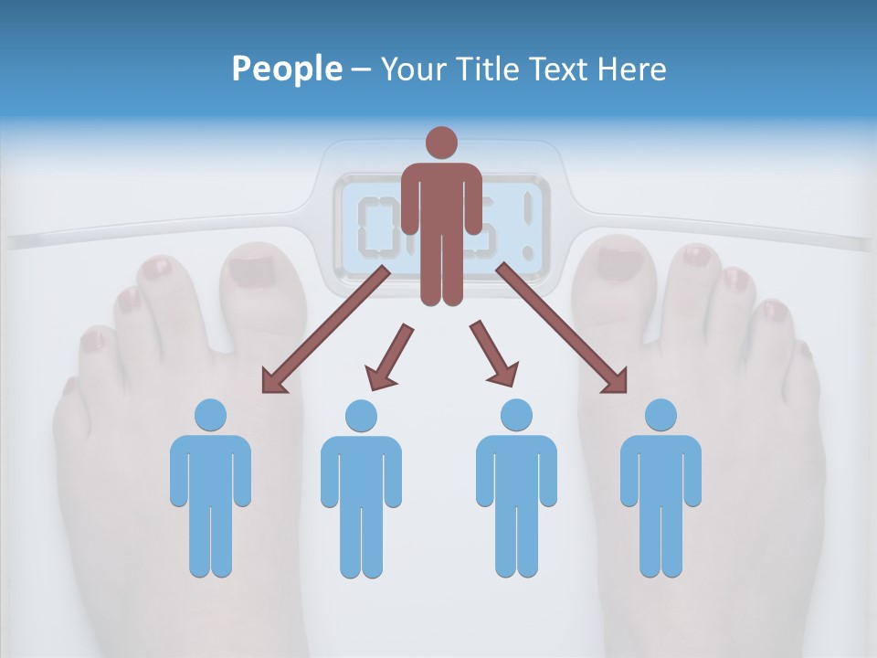 Female  Holding Hands PowerPoint Template