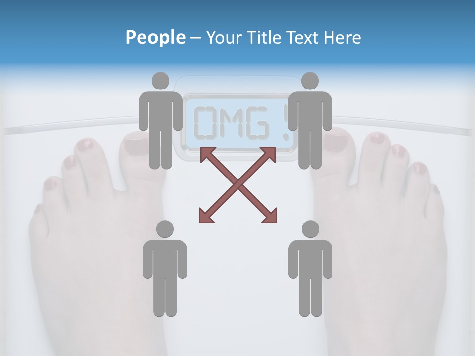 Female  Holding Hands PowerPoint Template