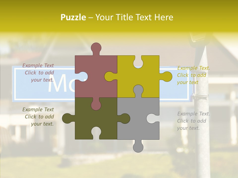 Senior  Elderly Caregiver PowerPoint Template