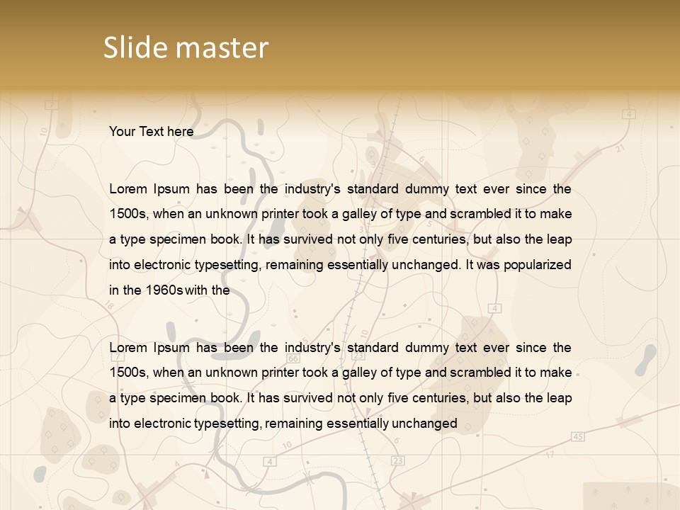 Aging Background Elder PowerPoint Template