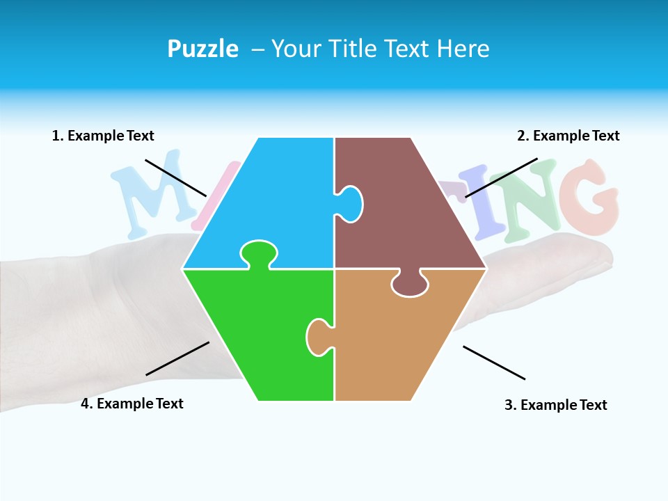 Female Young Aging PowerPoint Template