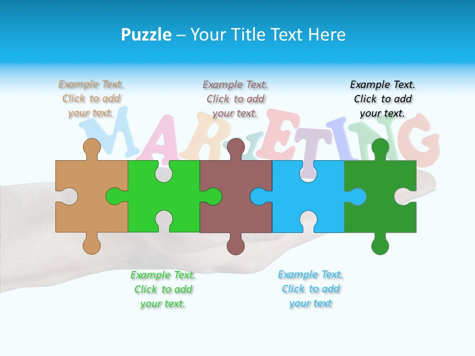 Female Young Aging PowerPoint Template