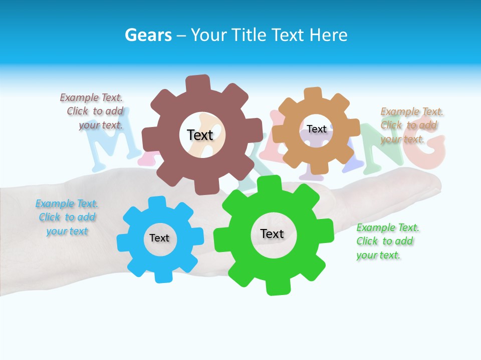 Female Young Aging PowerPoint Template