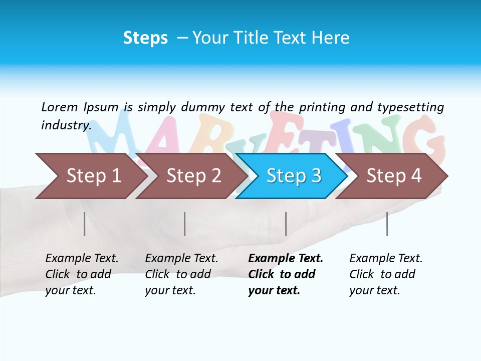 Female Young Aging PowerPoint Template