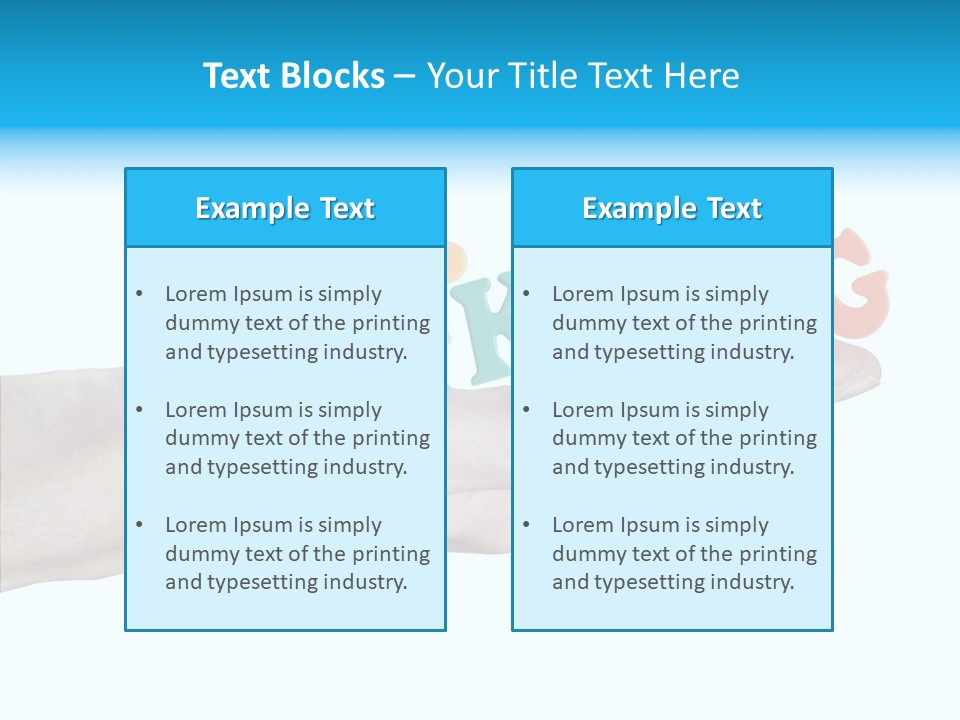 Female Young Aging PowerPoint Template