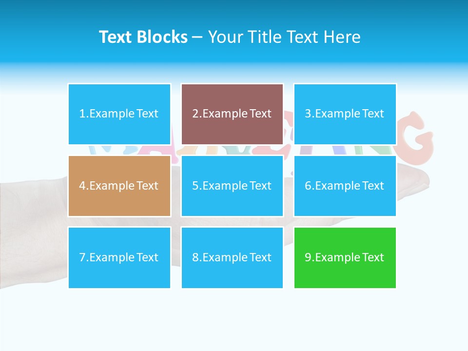 Female Young Aging PowerPoint Template