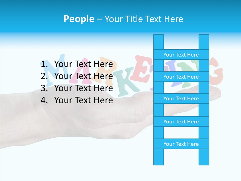Female Young Aging PowerPoint Template