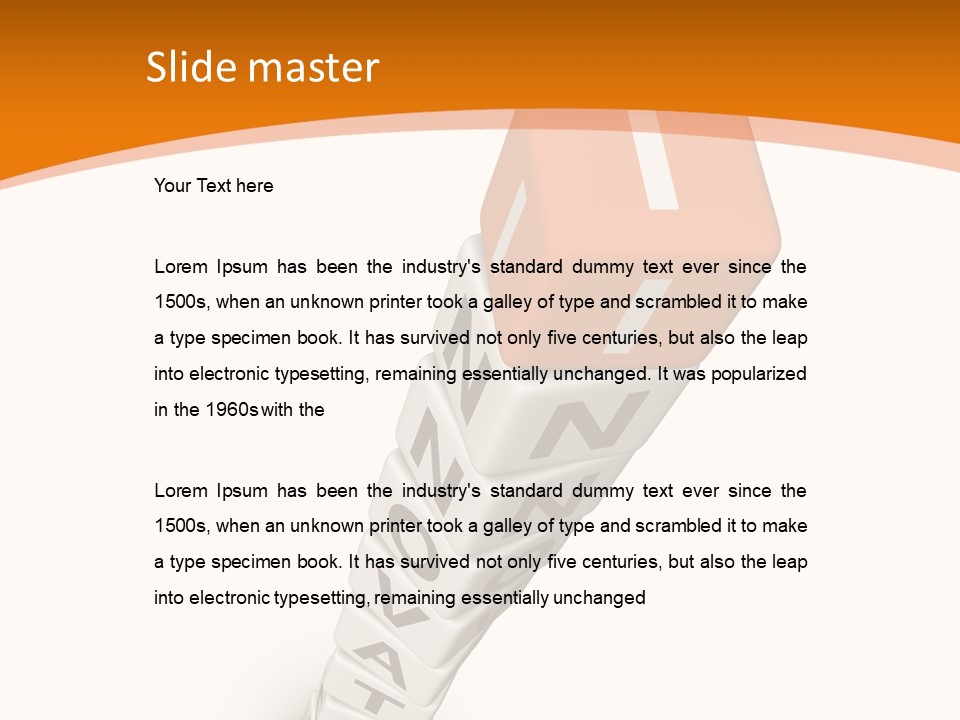 Hand  Two PowerPoint Template