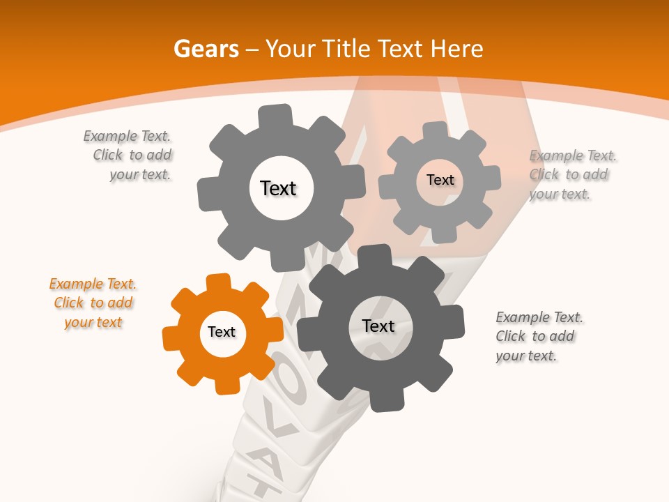 Hand  Two PowerPoint Template