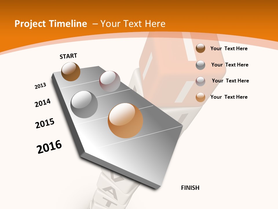 Hand  Two PowerPoint Template