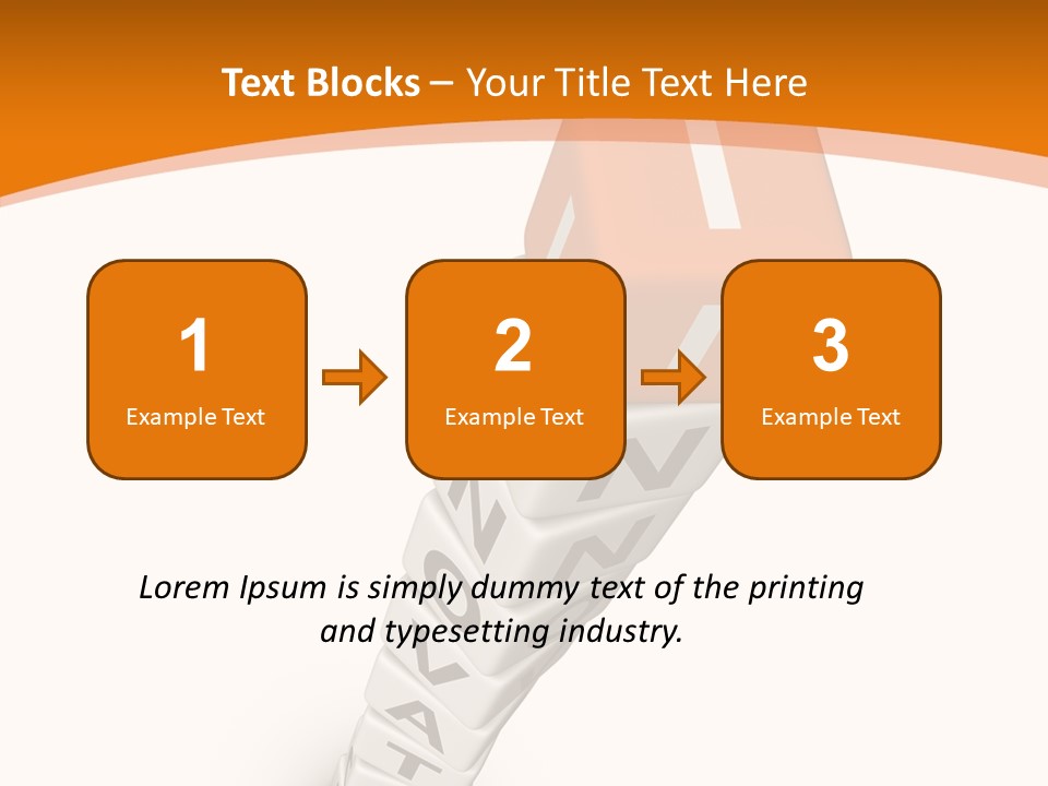 Hand  Two PowerPoint Template