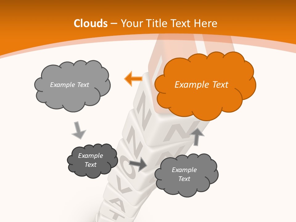 Hand  Two PowerPoint Template