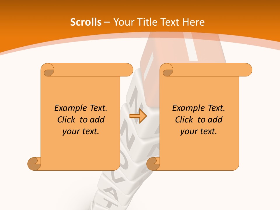 Hand  Two PowerPoint Template