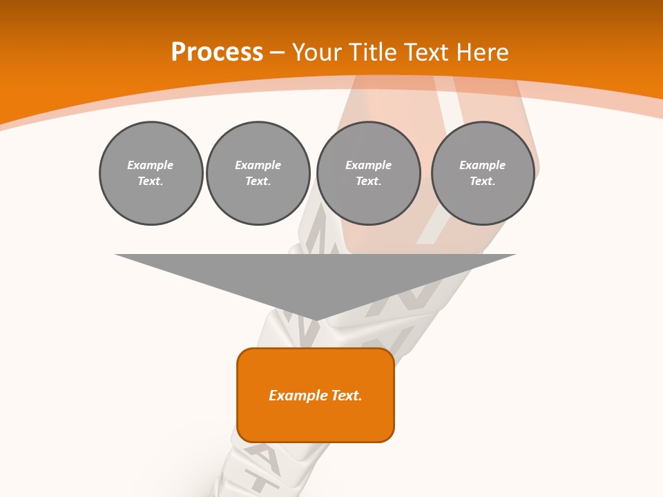 Hand  Two PowerPoint Template
