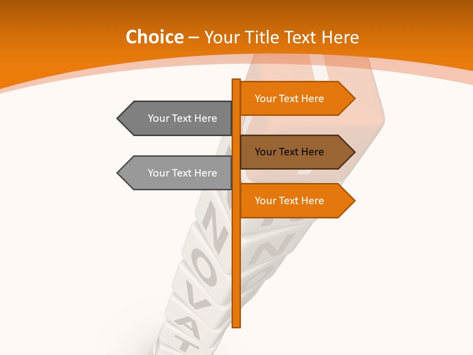 Hand  Two PowerPoint Template