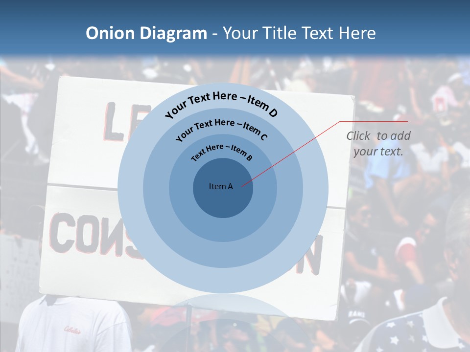 Elderly Closeup Help PowerPoint Template