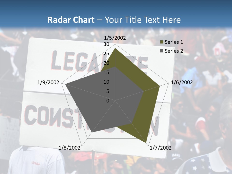 Elderly Closeup Help PowerPoint Template