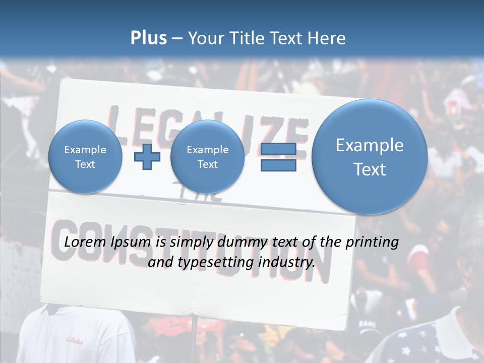 Elderly Closeup Help PowerPoint Template