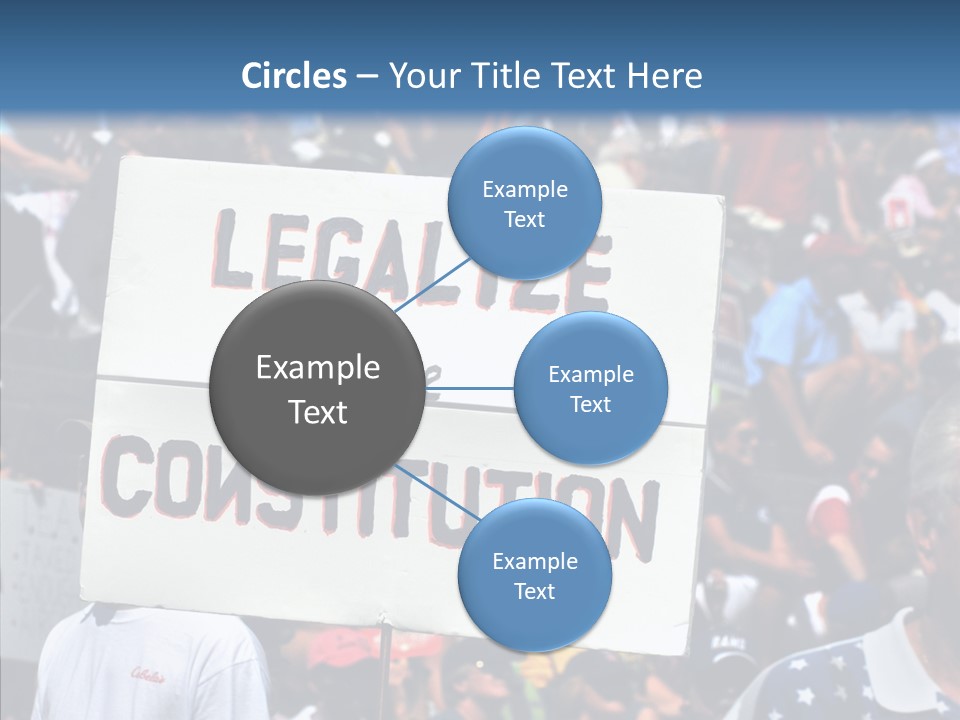 Elderly Closeup Help PowerPoint Template