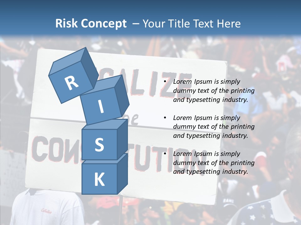 Elderly Closeup Help PowerPoint Template