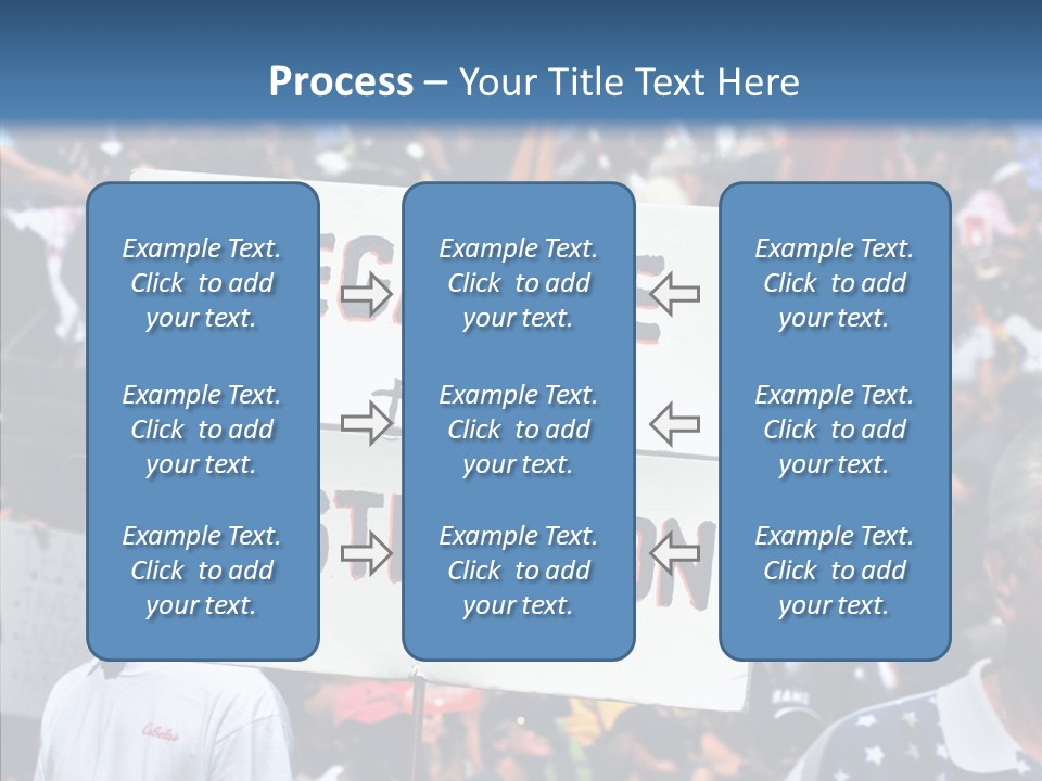 Elderly Closeup Help PowerPoint Template