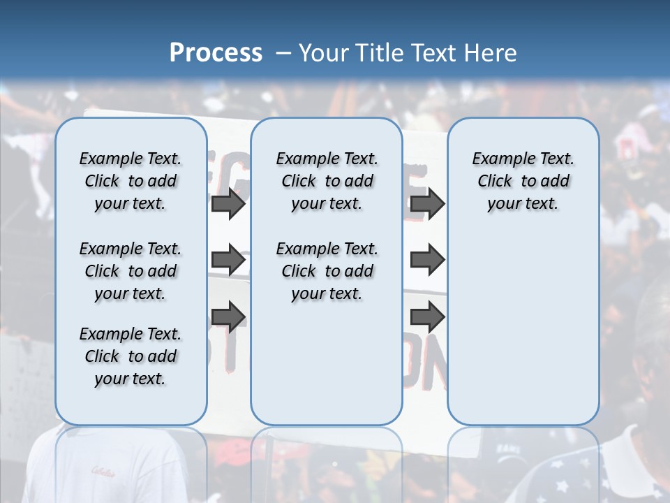 Elderly Closeup Help PowerPoint Template