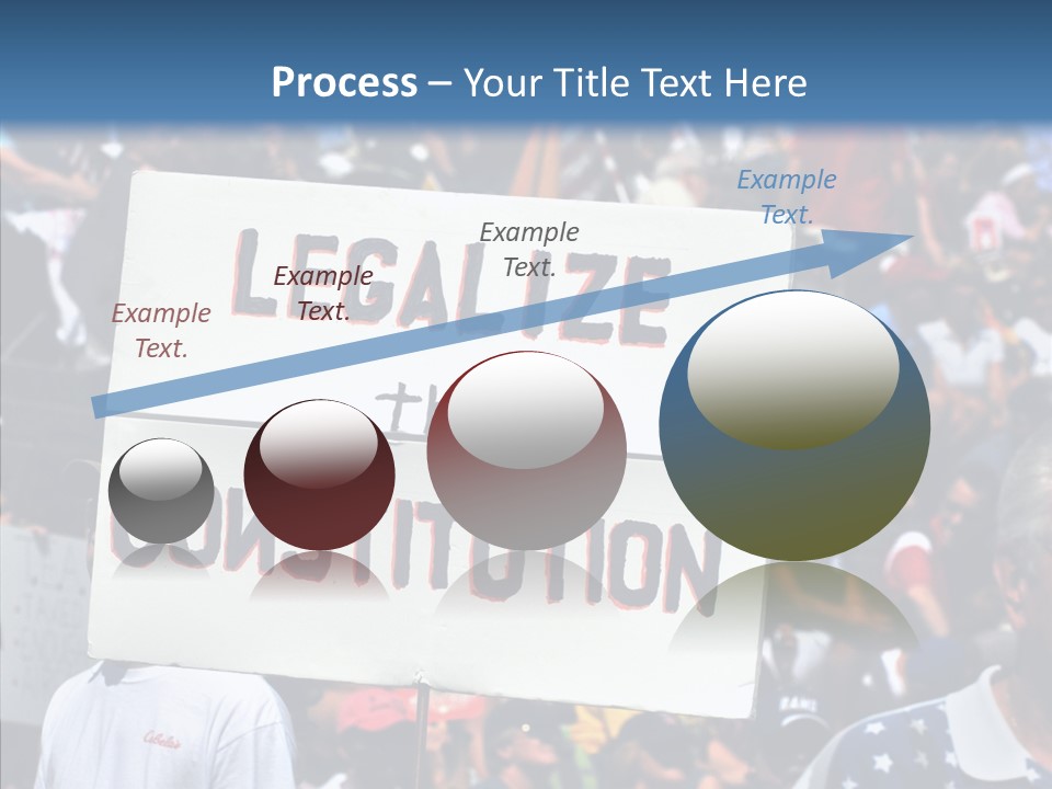 Elderly Closeup Help PowerPoint Template