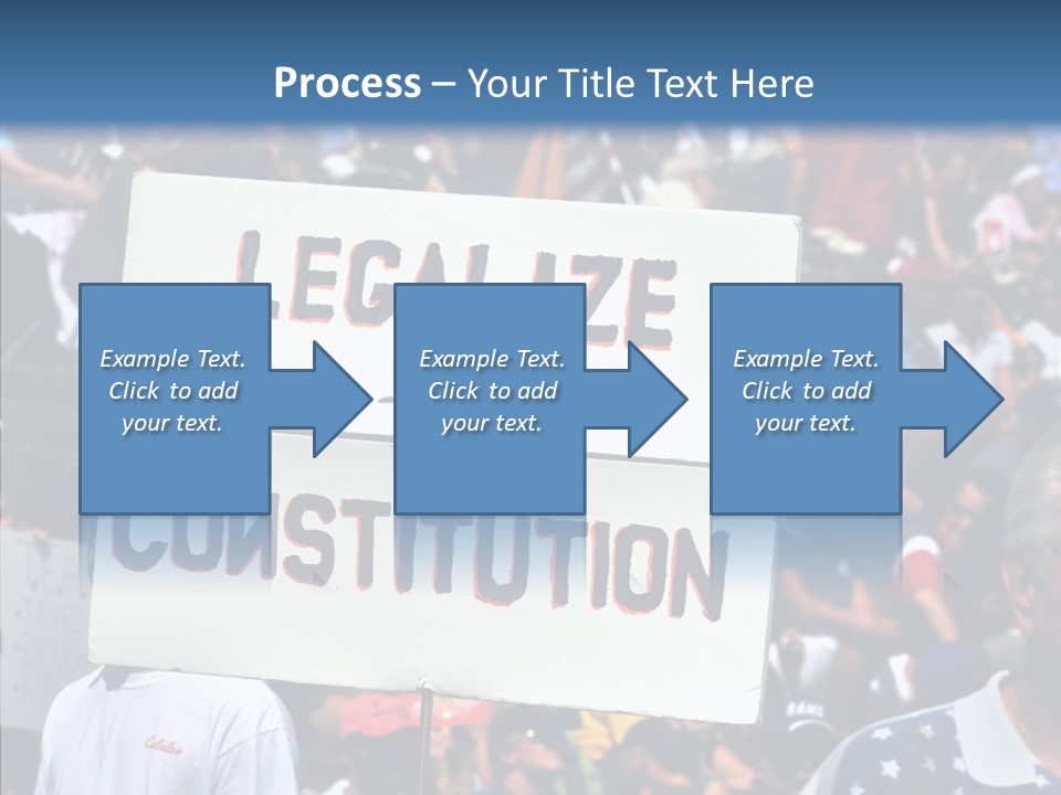 Elderly Closeup Help PowerPoint Template