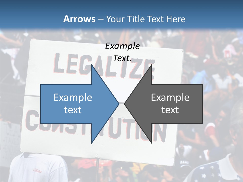 Elderly Closeup Help PowerPoint Template