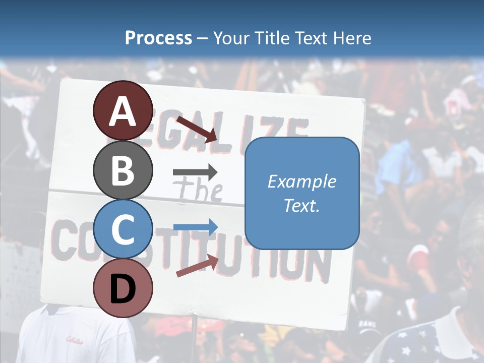 Elderly Closeup Help PowerPoint Template