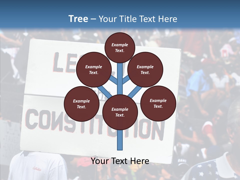 Elderly Closeup Help PowerPoint Template