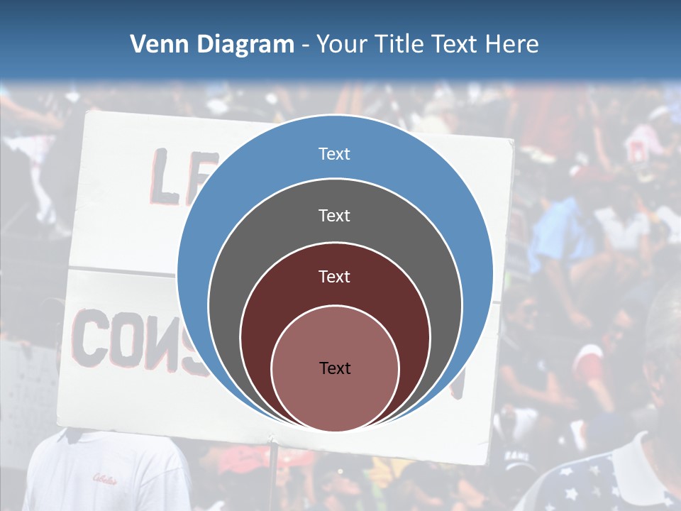 Elderly Closeup Help PowerPoint Template