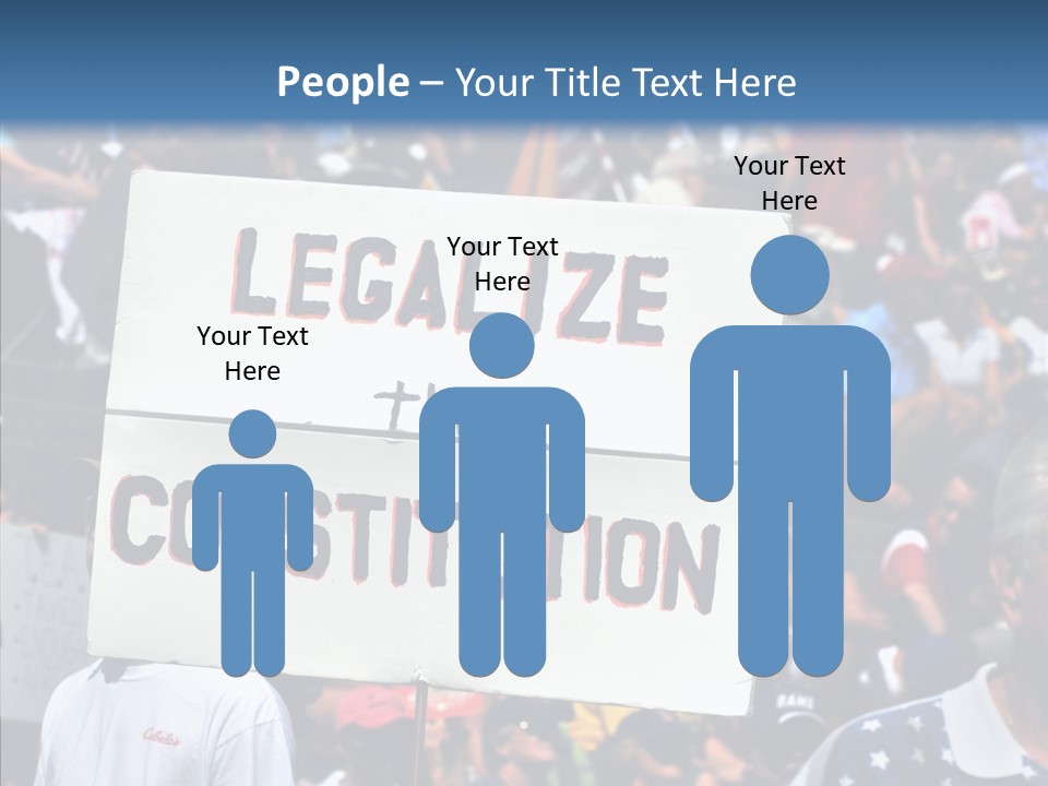 Elderly Closeup Help PowerPoint Template