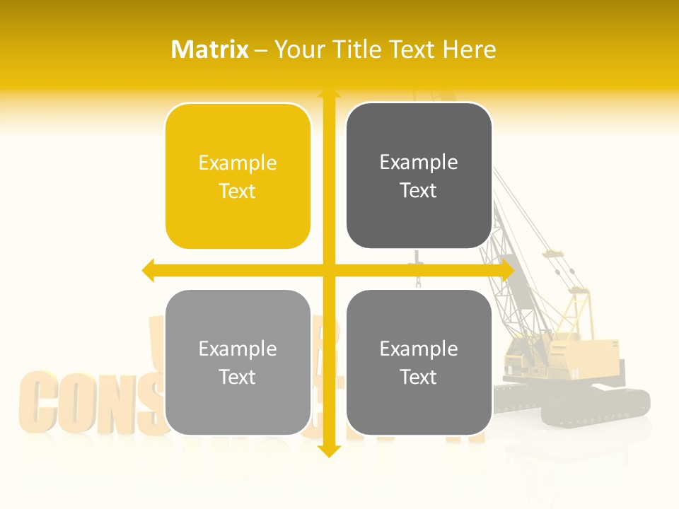 Senior  White Background Holding Hands PowerPoint Template