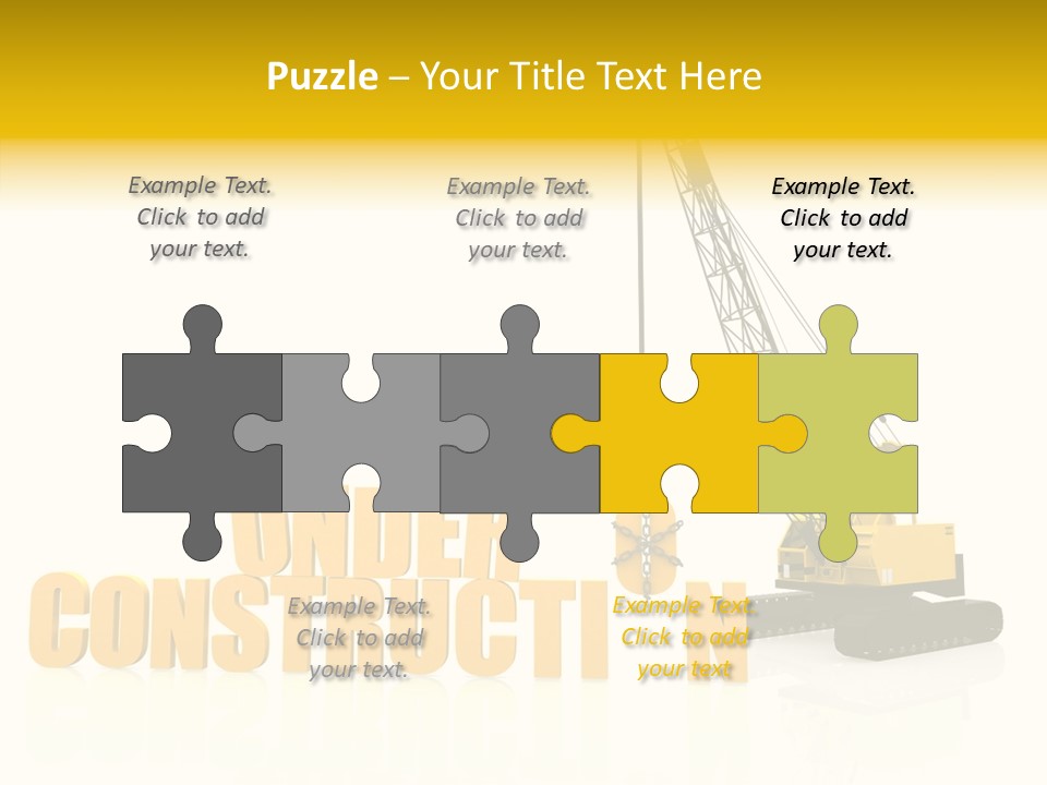 Senior  White Background Holding Hands PowerPoint Template